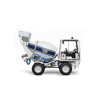 Self-Loading Rough Terrain Concrete Mixer